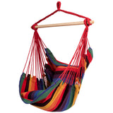 NNECW Hanging Rope Swing Seat with 2 Seats for Outdoor Play-Red