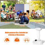 NNECW Portable Hand-Wash Basin with Rolling Wheels for Camping & Party