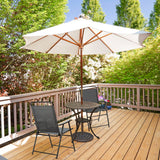 NNECW 4 Pieces Folding Chairs with Ergonomic Backrest for Outdoor
