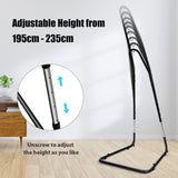 NNECW Adjustable Hammock Chair Stand with Safety Hook for Bedroom & Patio without Hammock