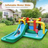 NNECW Kids Inflatable Water Slide Bounce House with Blower