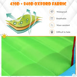 NNECW Inflatable Bounce House with 2 Slides for Outdoor & Indoor with Blower