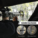 NNECW Portable Hunting Blind with Ground Stakes & Tie-downs for Deer and Antelope 