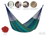 NNEDSZ Size Outoor Cotton Mayan Legacy Mexican Hammock in Caribe