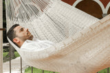 NNEDSZ Size Outoor Cotton Mayan Legacy Mexican Hammock in  Cream