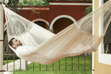 NNEDSZ Size Outoor Cotton Mayan Legacy Mexican Hammock in  Cream