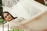 NNEDSZ Size Outoor Cotton Mayan Legacy Mexican Hammock in  Cream
