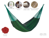 NNEDSZ  Size Outoor Cotton Mayan Legacy Mexican Hammock in Jardin