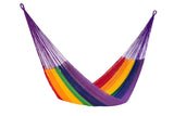 NNEDSZ  Size Outoor Cotton Mayan Legacy Mexican Hammock in Rainbow