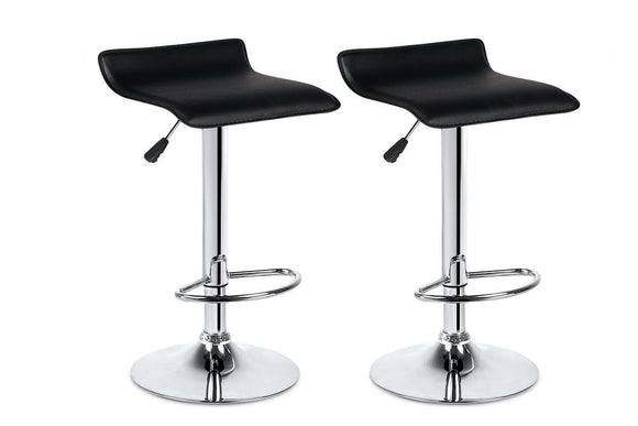 NNEKGE Set of 2 Flat Top Bar Stools