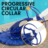 NNEDPE Automatic Swimming Pool Vacuum Cleaner Leaf Eater ABS Diaphragm