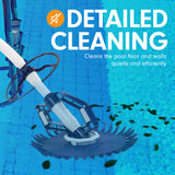 NNEDPE Automatic Swimming Pool Vacuum Cleaner Leaf Eater Diaphragm
