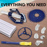 NNEDPE Automatic Swimming Pool Vacuum Cleaner Leaf Eater Diaphragm