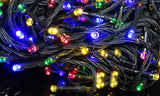 NNEIDS 30M 300LED String Solar Powered Fairy Lights Garden Christmas D?cor Multi Colour