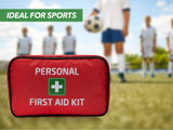 NNEKG 71 Piece High Quality Portable Personal Travel Emergency First Aid Kit TGA Approved