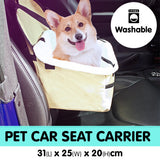 NNEDPE Pet Travel Carrier Bag - Beige
