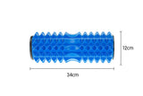 NNEDPE Powertrain 66cm Acupressure Grid Foam Massage Roller - Blue