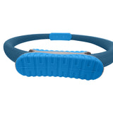 NNEDPE Powertrain Pilates Ring Band Yoga Home Workout Exercise Band Blue
