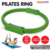 NNEDPE Powertrain Pilates Ring Band Yoga Home Workout Exercise Band Green