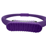NNEDPE Powertrain Pilates Ring Band Yoga Home Workout Exercise Band Purple