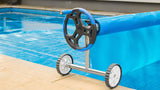 NNEDPE Adjustable Swimming Pool Cover Roller - 2.15m