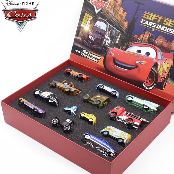 NNEOBA Pixar Cars 3 Metal Diecast Car Model Toy Gift Set Lightning McQueen Jackson Mack Uncle Truck Boy Birthday Toys Gift