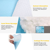 NNECW 300 Pieces Dog Pee pads with Super Absorbent for Doggies
