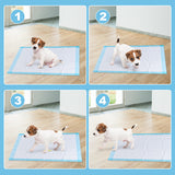 NNECW 100 Pcs Extra Large Dog Pee pads with Super Absorbent & Leak-Proof