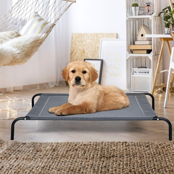 NNECW Elevated Pet Bed for Large Dogs Cot for Indoor & Outdoor