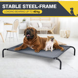 NNECW Elevated Pet Bed for Large Dogs Cot for Indoor & Outdoor