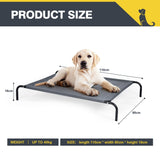 NNECW Elevated Pet Bed for Large Dogs Cot for Indoor & Outdoor