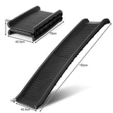 NNECW Folding Dog Ramp with High Load-bearing Capacity for Cars