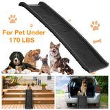 NNECW Folding Dog Ramp with High Load-bearing Capacity for Cars
