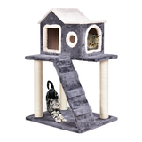 NNECW Multi-Level Cat Tree with Scratching Posts and Ladder for Kittens & Cats
