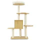 NNECW Multi-purpose Cat Tree with Plush Perch for Kittens and Cats