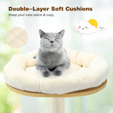 NNECW Multi-purpose Cat Tree with Plush Perch for Kittens and Cats