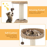 NNECW Cat Activity Tree with Jump Platform and Scratching Post for Kittens