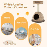 NNECW Cat Activity Tree with Jump Platform and Scratching Post for Kittens