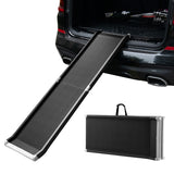 NNECW 160cm Folding Pet Ramp with Non-slip Surface for Car & Bed