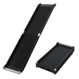 NNECW 160cm Folding Pet Ramp with Non-slip Surface for Car & Bed