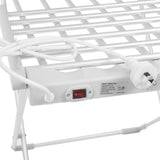 NNEDPE Heated Towel Clothes Rack Dryer Warmer Bathroom Air Warmer 230W