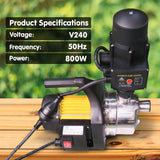 NNEDPE Hydro Active 800w Stainless Auto Water Pump 70A -Yellow