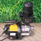 NNEDPE Hydro Active 800w Stainless Auto Water Pump 70A -Yellow