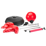 NNEDPE Freestanding Punching Ball Gloves Set