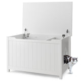 NNECW Large Wooden Cat Litter Box with Top Opening for Pet