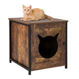 NNECW Vintage Cat Washroom Furniture with Ventilated Hole