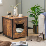 NNECW Vintage Cat Washroom Furniture with Ventilated Hole