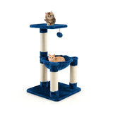 NNECW Multi-level Cat Tree with Cosy Hammock for Cats