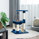 NNECW Multi-level Cat Tree with Cosy Hammock for Cats