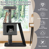 NNECW Cat Climb Stand with Scratching Ramp & Posts